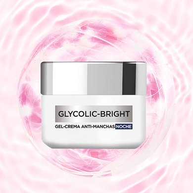 LANDING PAGE LOP GlycolicBright BANNER Productos Crema Noche 940X705px