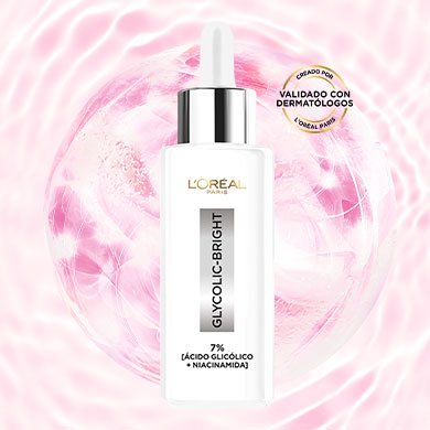 LANDING PAGE LOP GlycolicBright BANNER Productos Serum 940X705px