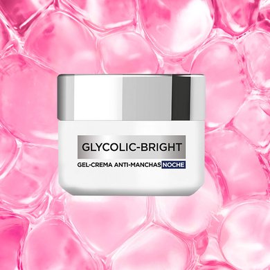 BANNER PRODUCTO Glycolic Bright GAMA Completa CremaNoche JUL25 940X705px