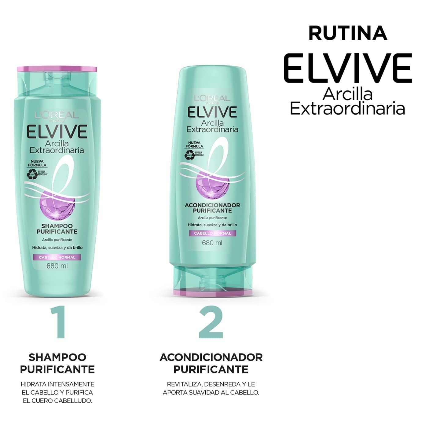Arcilla Extraordinaria Shampoo Purificante L'Oréal Paris