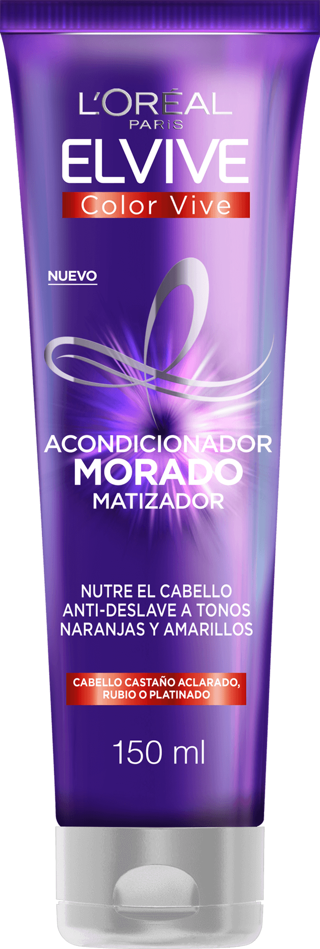7509552843149 LOREALPARIS ELVIVE CV PURPLE ACO 150ML 2000X2000PX FRENTE (1)