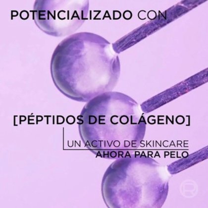 Crema para peinar de colágeno con acción para dar más cuerpo al pelo muy delgado y con poco grosor y con péptidos L'Oréal Paris Elvive Colágeno Lifter