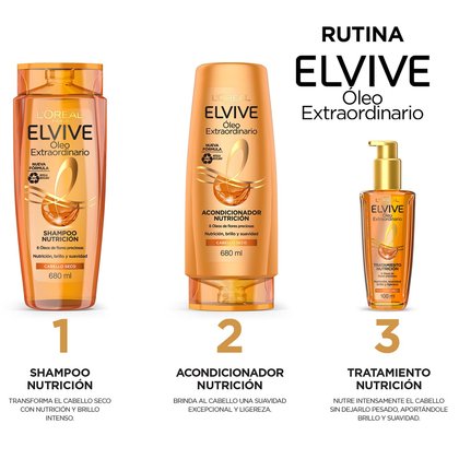 Loreal Elvive Oleo Extraordinario Rutina Min