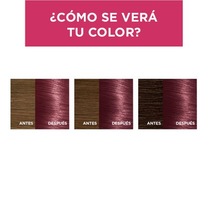 EXCELLENCE TINTE ROJO 5546 RESULTADOS
