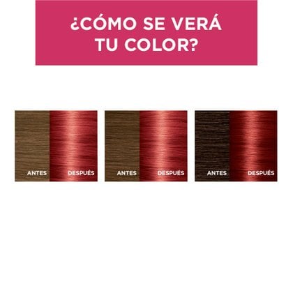 EXCELLENCE TINTE ROJO 6660 RESULTADOS