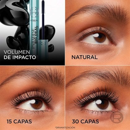 mascara a prueba de agua
