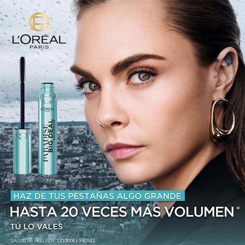 mascara a prueba de agua