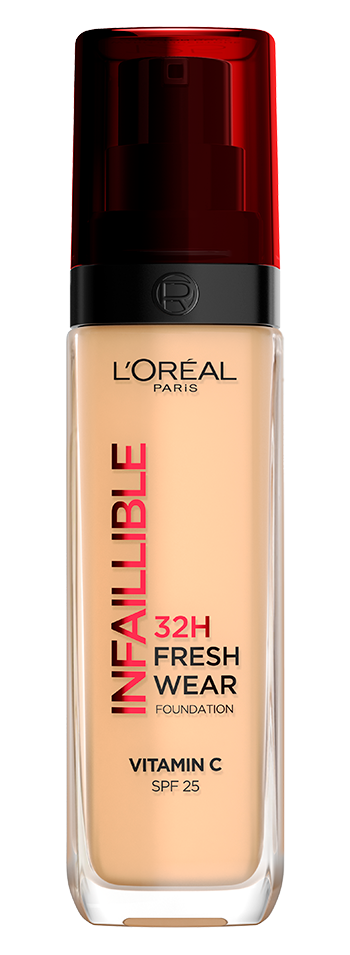 Infallible Freshwear Base Liquida Loreal Paris Tono 125 Natural Rose