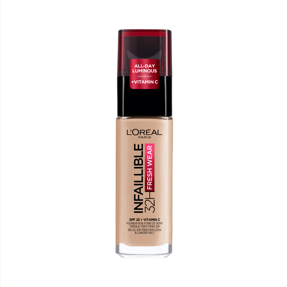 Infallible                         Base Infallible 32H Fresh Wear - 110 Vanilla Rose