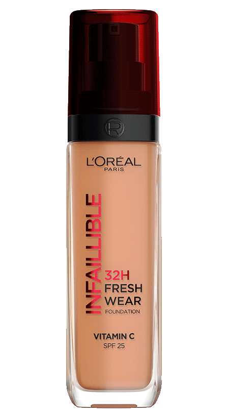 Infallible Freshwear Base Liquida Loreal Paris Tono 320 Caramel Toffe 1