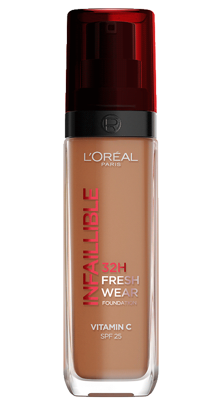 Infallible Freshwear Base Liquida Loreal Paris Tono 335 Sienna