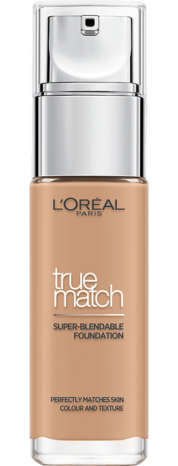 Foto del envase de la base de maquillaje True Match Sand 5N
