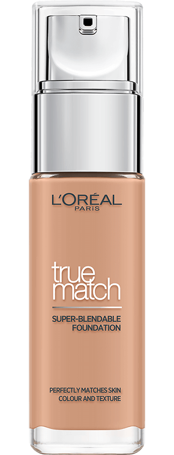 Foto del envase de la base de maquillaje True Match Rose Sand 5R