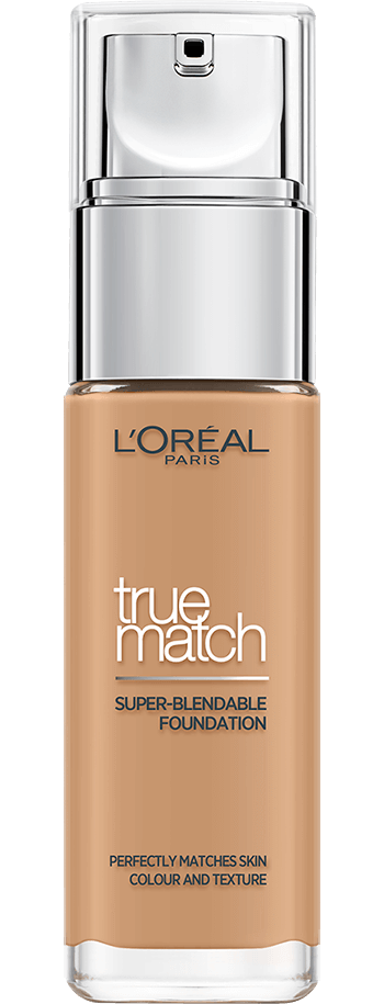 Foto del envase de la base de maquillaje True Match Honey 6N