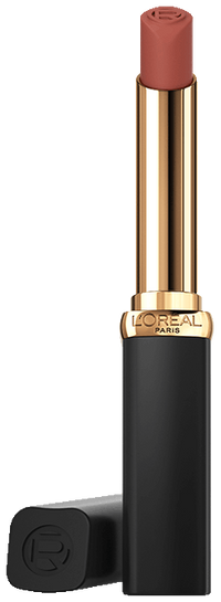 30147072 OAP Makeup COLOR RICHE Nude Of Worth MATTE Shade 540 Opened Cap Laying Down Pack Front