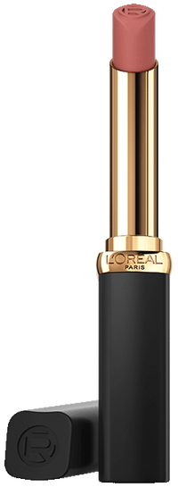 30147089 Oap Makeup Color Riche Nude Of Worth Matte Shade 601 Opened Cap Laying Down Pack Front