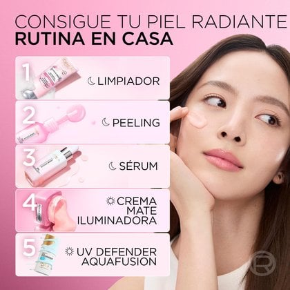 4 Crema Mate Iluminadora Glycolic Bright Consigue Rutina