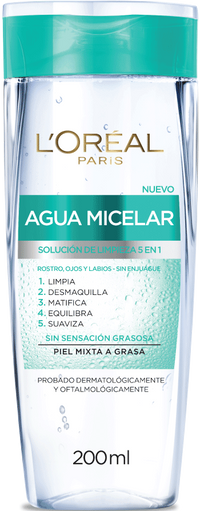 Agua Micelar Piel Mixta 200 Packshot