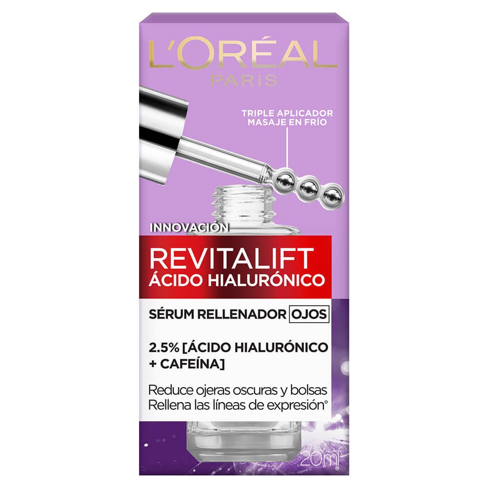Sérum Ojos Revitalift Ácido Hialurónico L'Oréal Paris