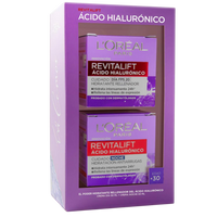 Set Anti Arrugas Revitalift Acido Hialuronico Crema Dia  Noche