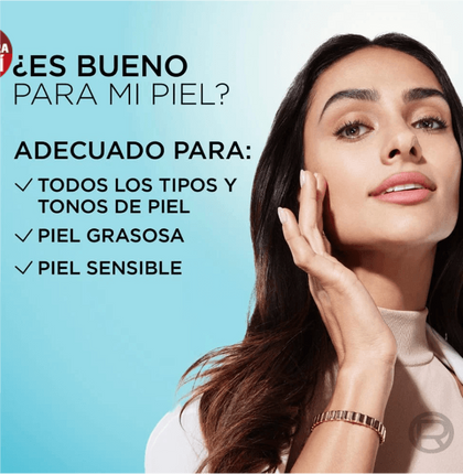 Bloqueador solar en gel para piel grasa y sensible Aquafusion L'Oréal Paris UV Defender