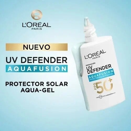 Gel bloqueador solar para piel grasa de L'Oréal Paris UV Defender Aquafusion