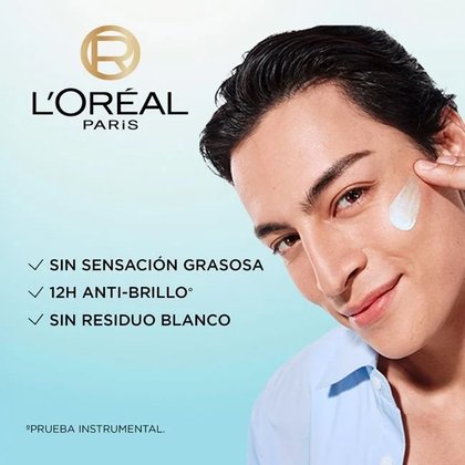 Bloqueador sin brillo y ligero para la cara que no deja residuo blanco L'Oréal UV Defender Aquafusion